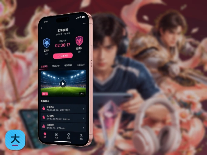 下载大发娱乐 APP，随时开启精彩观赛